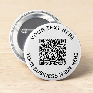 Badge Rond 5 Cm Code QR promotionnel