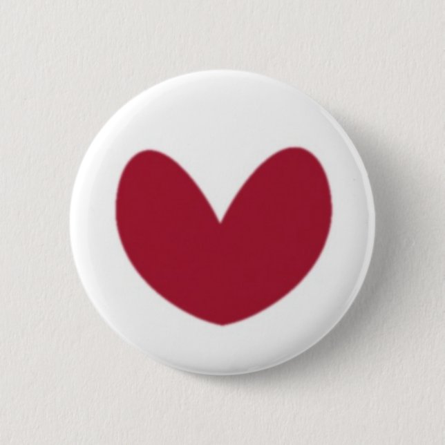 Badge Rond 5 Cm coeur (Devant)