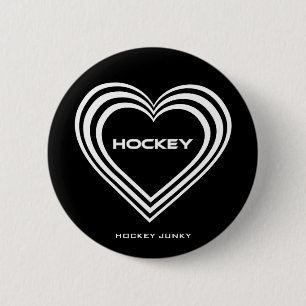 BADGE ROND 5 CM COEUR