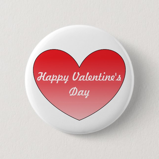 Badge Rond 5 Cm Coeur 4 (Devant)