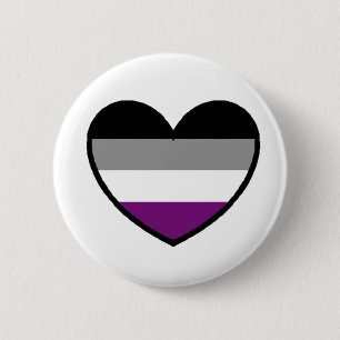 Badge Rond 5 Cm Coeur d'Aven