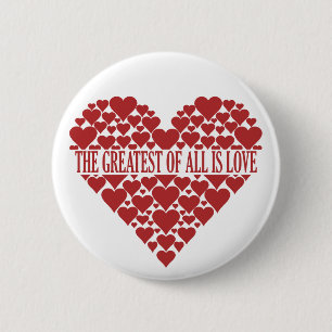 Badge Rond 5 Cm Coeur de bouton de coutume de coeurs