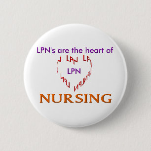 Badge Rond 5 Cm Coeur de LPN
