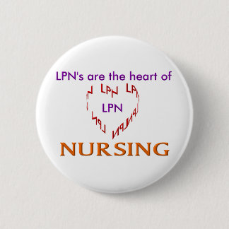 Badge Rond 5 Cm Coeur de LPN