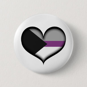 Badge Rond 5 Cm Coeur démystifié