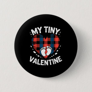 Badge Rond 5 Cm Cœur Mignon Mon Tout Petit Valentin Annonce de Gro
