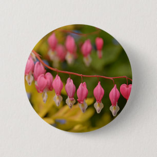 Badge Rond 5 Cm Cœurs Saignants Macro