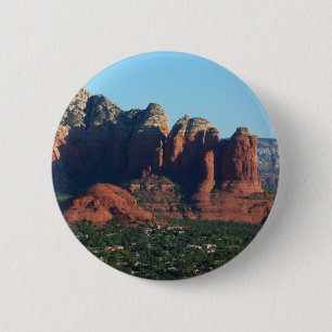 Badge Rond 5 Cm Coffee Pot Rock I à Sedona Arizona