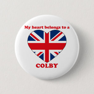 Badge Rond 5 Cm Colby