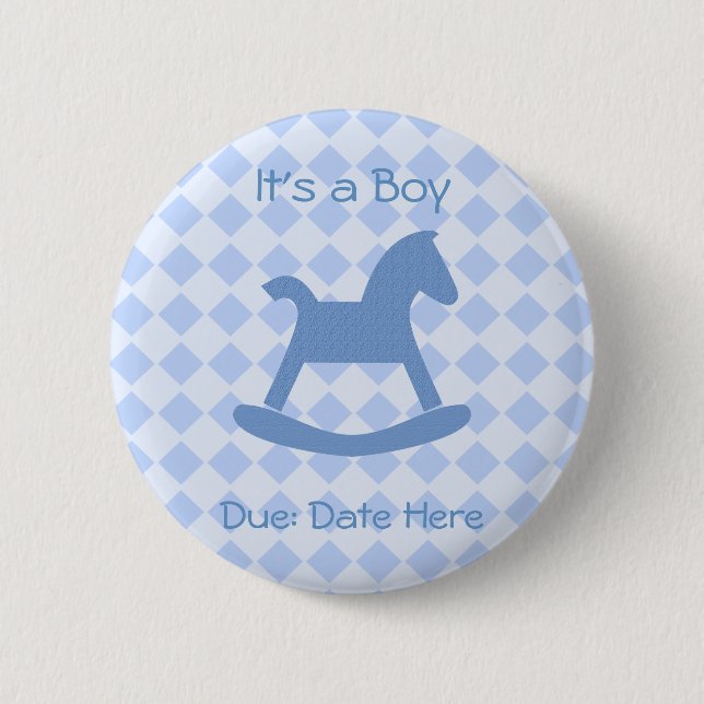Badge Rond 5 Cm Collection Baby Boy (Devant)