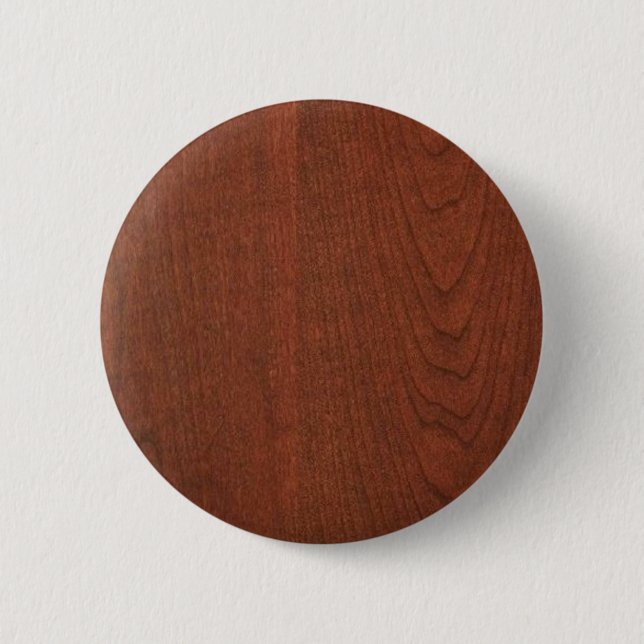 BADGE ROND 5 CM COLLECTION DE REGARD EN BOIS CHERRYWOOD DE CERISE (Devant)