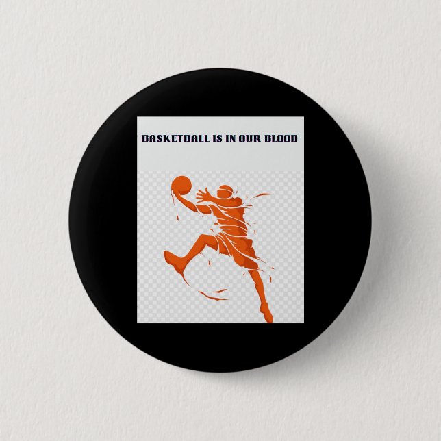 Badge Rond 5 Cm Collections de basket-ball 3 (Devant)