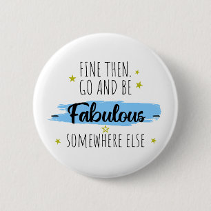 Badge Rond 5 Cm Collègue Leaving, Go Away Farewell Cadeau