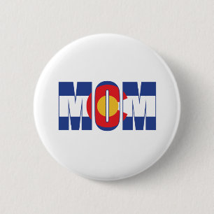 Badge Rond 5 Cm Colorado-MOM