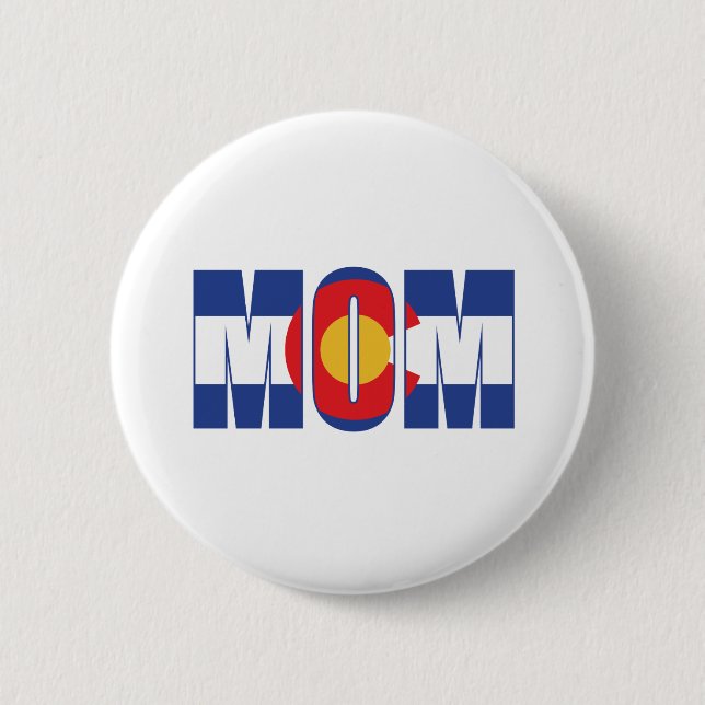 Badge Rond 5 Cm Colorado-MOM (Devant)