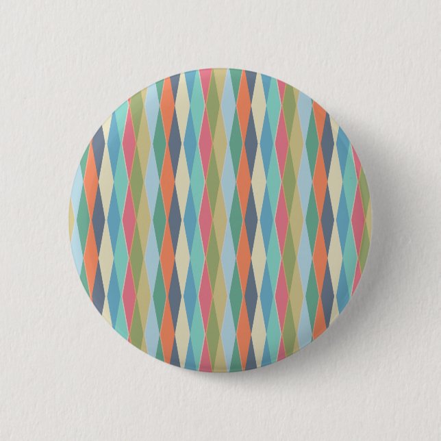 Badge Rond 5 Cm Colored stripes. (Devant)