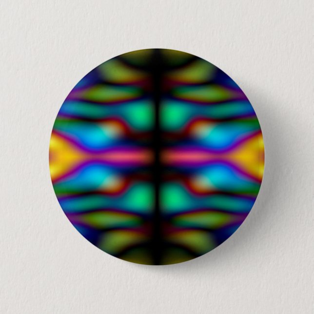Badge Rond 5 Cm Colourful kaleidoscope (Devant)