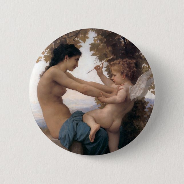 Badge Rond 5 Cm Combat de l'eros (Devant)