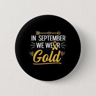 Badge Rond 5 Cm Combattez le cancer de l'enfance Spruch pour un gu
