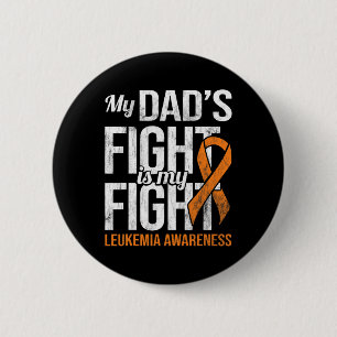 Badge Rond 5 Cm Combattre ma lutte contre la leucémie Sensibilisat