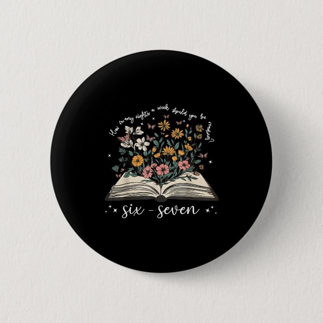 Badge Rond 5 Cm Combien de soirées par semaine devraient être cons (Devant)