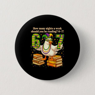 Badge Rond 5 Cm Combien de soirées par semaine devriez-vous lire 6