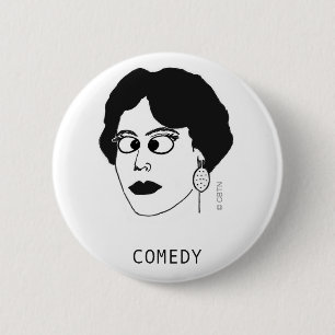 Badge Rond 5 Cm Comédie - BOUTON