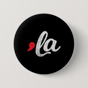 Badge Rond 5 Cm Comma La Kamala Harris 2024 Pour L'Élection Du Pré