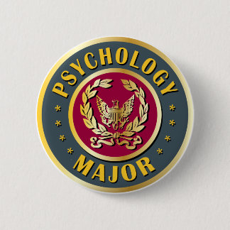 Badge Rond 5 Cm Commandant de psychologie