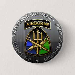 Badge Rond 5 Cm Commandement des opérations spéciales - Capacités 