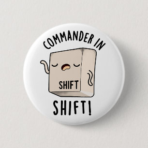 Badge Rond 5 Cm Commander En Chemise Drôle Clavier Pun