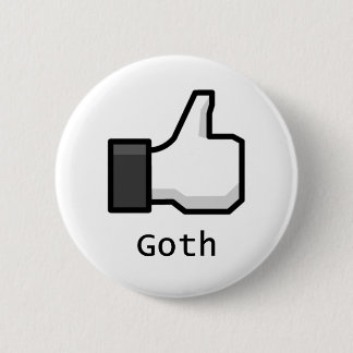 Badge Rond 5 Cm Comme Goth