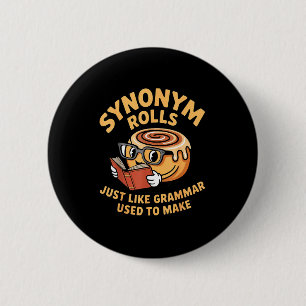 Badge Rond 5 Cm Comme la grammaire utilisée pour faire lire un liv
