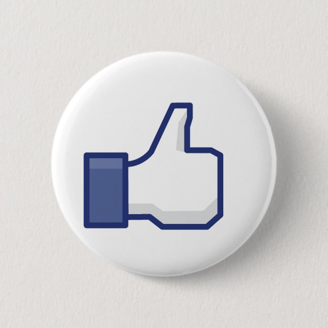 Badge Rond 5 Cm Comme main (Devant)