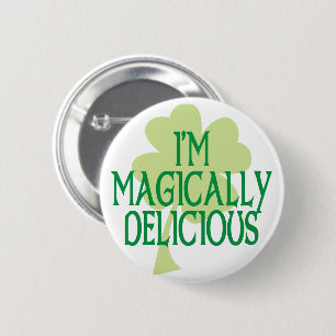 Badge Rond 5 Cm Comme par magie délicieux
