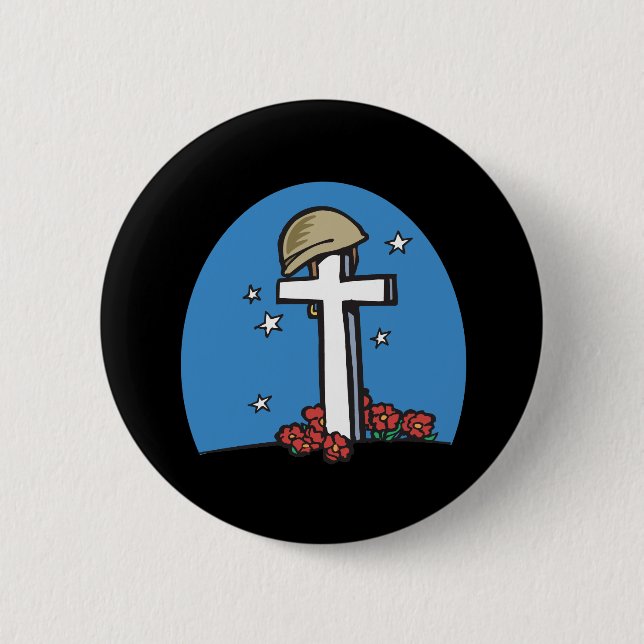 Badge Rond 5 Cm Commémoratif (Devant)