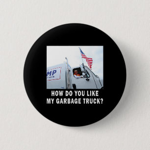 Badge Rond 5 Cm Comment aimez-vous mon vote de camion de Garge Tru