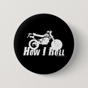 Badge Rond 5 Cm Comment je roule