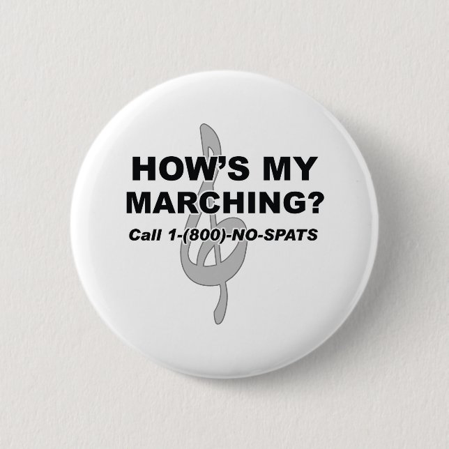 Badge Rond 5 Cm Comment ma marche (Devant)