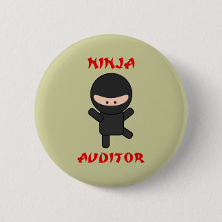 Badge Rond 5 Cm commissaire aux comptes de ninja