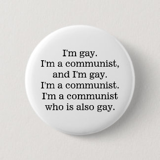 Badge Rond 5 Cm communiste gai