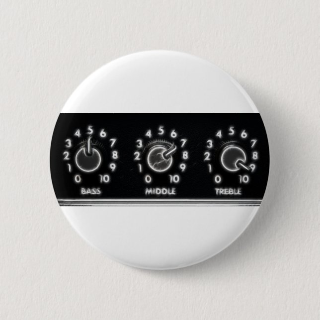 Badge Rond 5 Cm Commutateurs d'ampère (Devant)