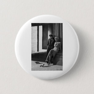 Badge Rond 5 Cm CON19BWD1 Oiseaux d'un Feather.tif