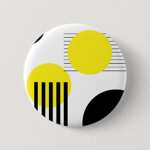 Badge Rond 5 Cm Conception abstraite