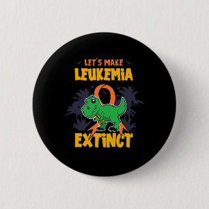 Badge Rond 5 Cm Conception amusante pour éradiquer la leucémie