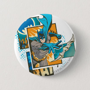 Badge Rond 5 Cm Conception Batman 1