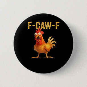 Badge Rond 5 Cm Conception créative et décontractée de poulet F Ca