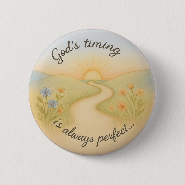 Badge Rond 5 Cm Conception de bouton circulaire inspirante... (Devant)