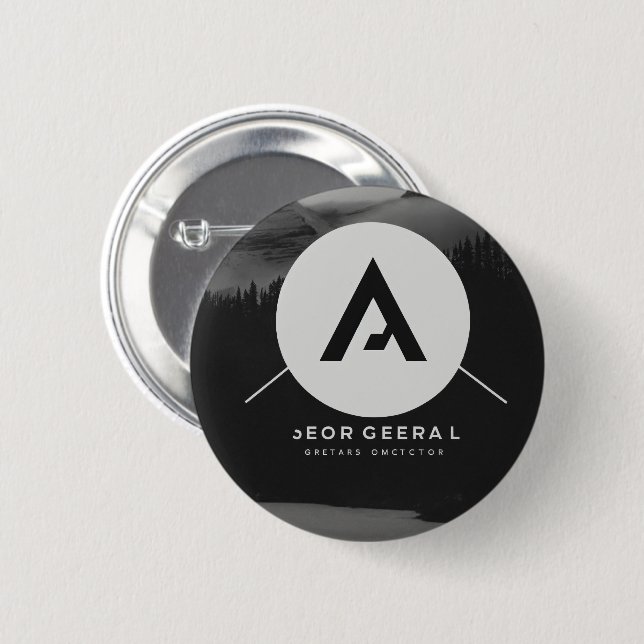 Badge Rond 5 Cm Conception de bouton classique (Devant & derrière)