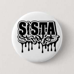 Badge Rond 5 Cm Conception de bouton de Sista par : Grandes